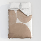 Minimalist Beige Art Duvet Cover Gallery Image 6