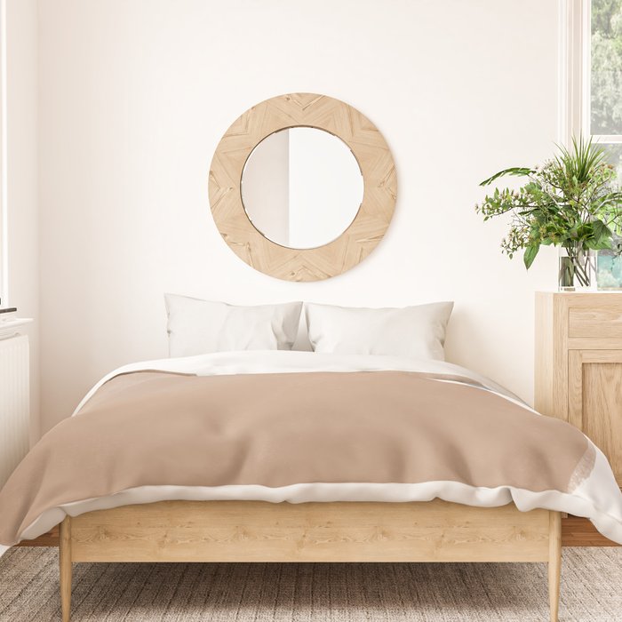 Minimalist Beige Art Duvet Cover Gallery Image 3