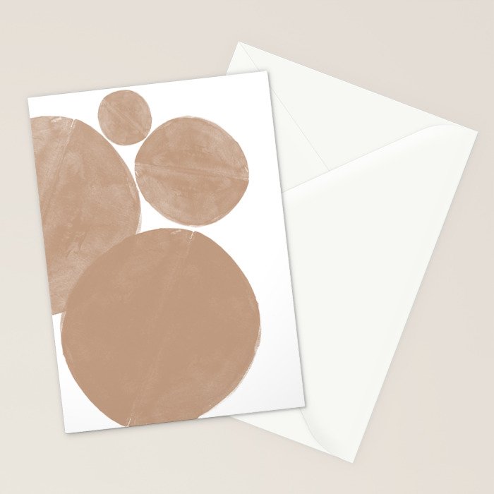 Minimalist Beige Art Stationery Card Gallery Image 2
