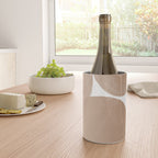 Minimalist Beige Art Wine Chiller Gallery Image 4