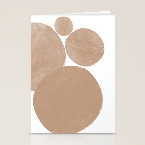 Minimalist Beige Art Stationery Card Gallery Image 1