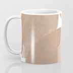 Minimalist Beige Art Coffee Mug Gallery Image 3