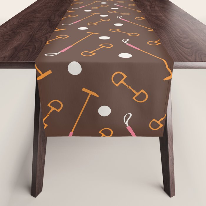 Polo Pattern Table Runner Gallery Image 1