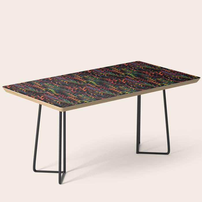 Watercolor Rainbow plants Coffee Table Gallery Image 1