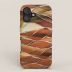 Desert Hot Copper Marble Landscapes iPhone Case Gallery Image 1