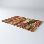 Desert Hot Copper Marble Landscapes Rug Gallery Image 3