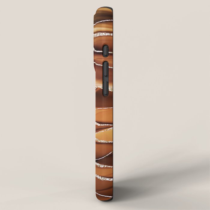 Desert Hot Copper Marble Landscapes iPhone Case Gallery Image 2