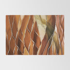 Desert Hot Copper Marble Landscapes Rug Gallery Image 2