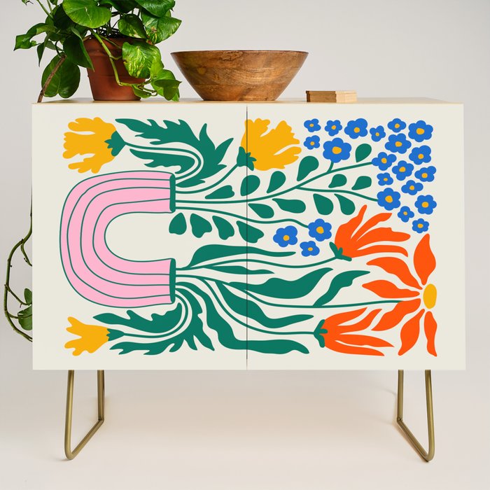 Flower Market 04: Madrid Credenza Gallery Image 1
