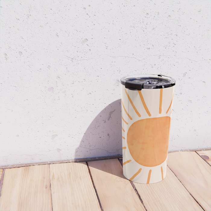 Sun Rays Travel Mug Gallery Image 4