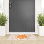 Sun Rays Welcome Mat Gallery Image 3