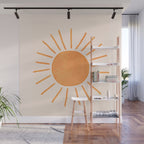 Sun Rays Wall Mural Gallery Image 1