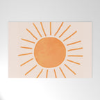Sun Rays Welcome Mat Gallery Image 1