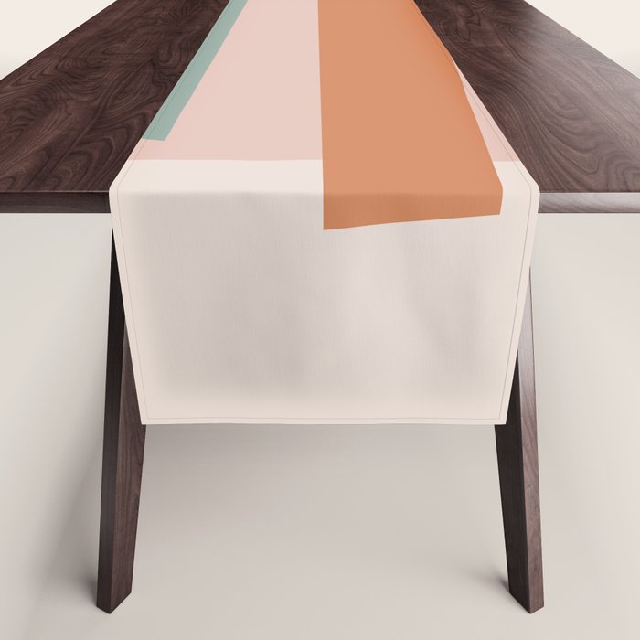 Geometric Abstract V Table Runner Gallery Image 1