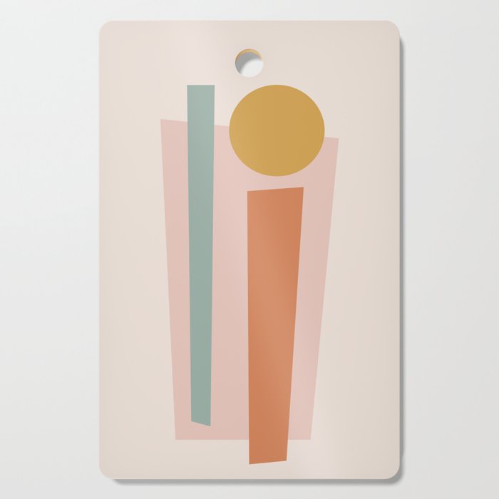 Geometric Abstract V Cutting Board Gallery Image 1