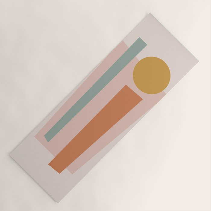Geometric Abstract V Yoga Mat Gallery Image 1