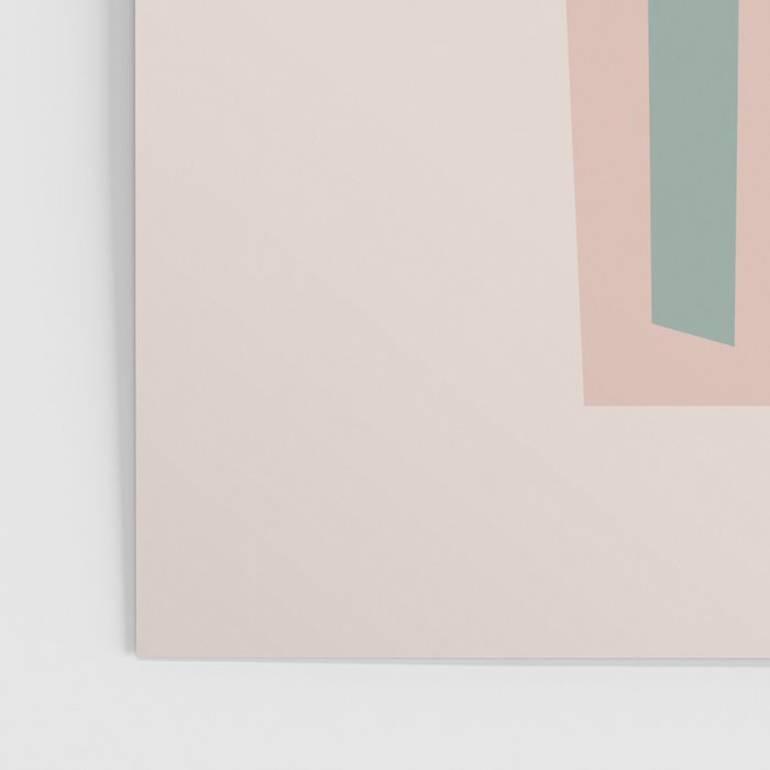 Geometric Abstract V Poster Gallery Image 3