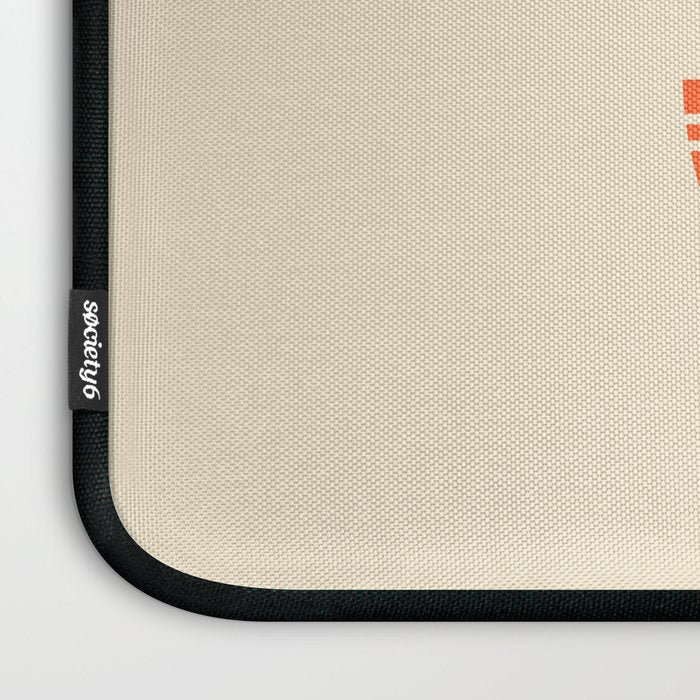 Ramen Minimal - Cream Laptop Sleeve Gallery Image 3