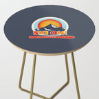SKI ON! retro badge Side Table Gallery Image 2