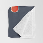 SKI ON! retro badge Throw Blanket Gallery Image 3