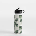 Cat and Plant 11 Pattern Water Bottle Gallery Image 1