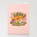 Libra Mushroom Stationery Card Gallery Image 2