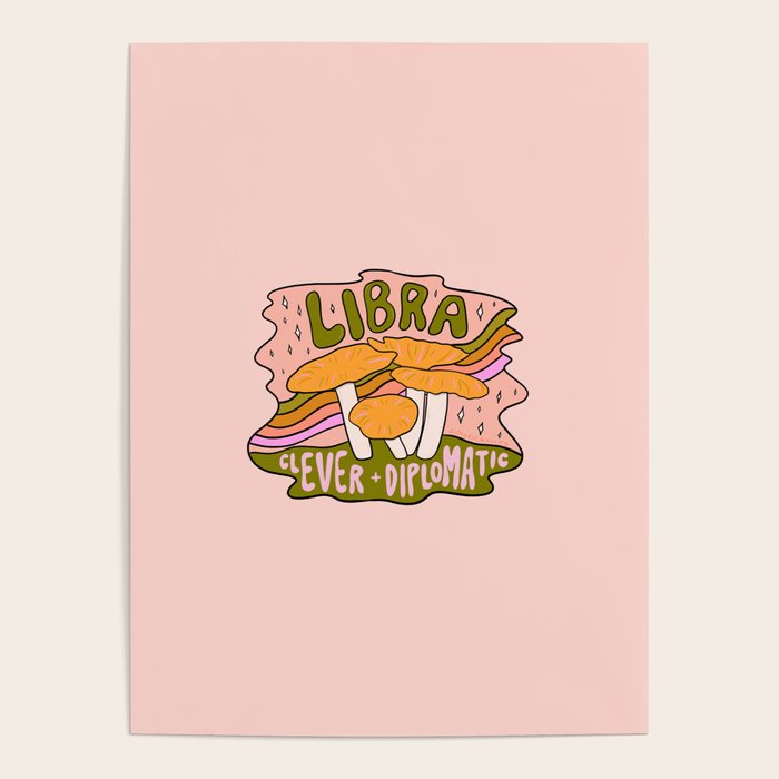 Libra Mushroom Poster Gallery Image 4