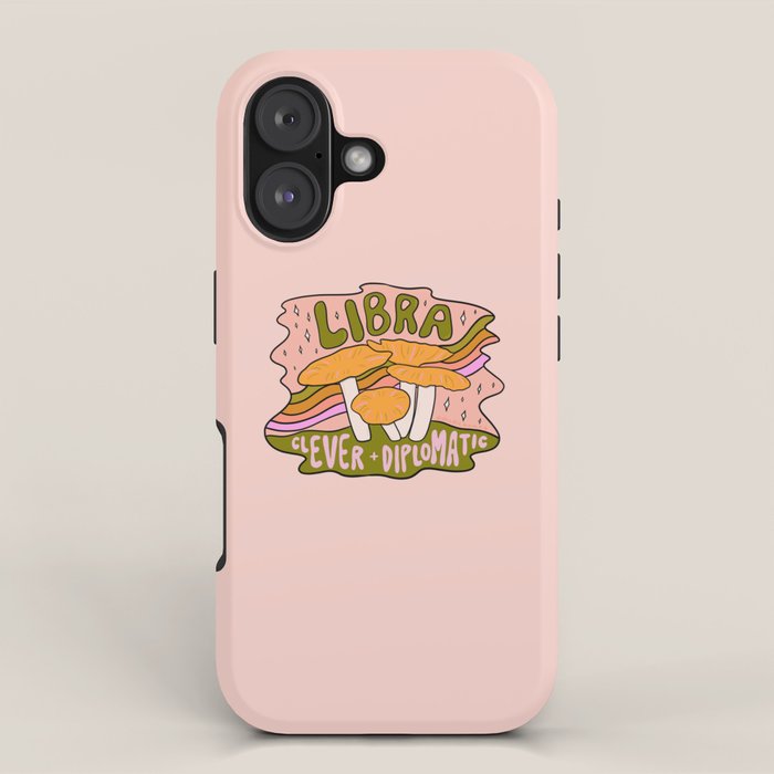 Libra Mushroom iPhone Case Gallery Image 1