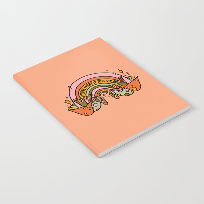 Mushroom Rainbow Notebook Gallery Image 2