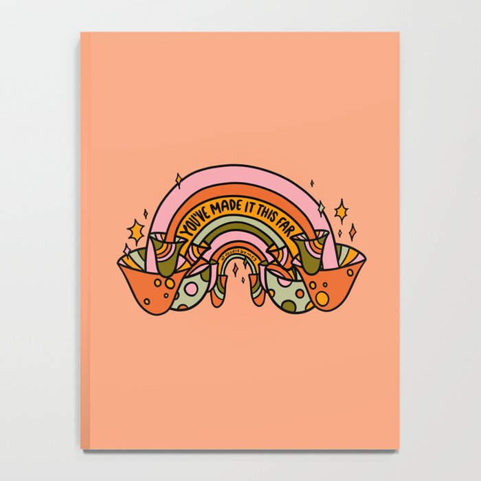 Mushroom Rainbow Notebook Gallery Image 4