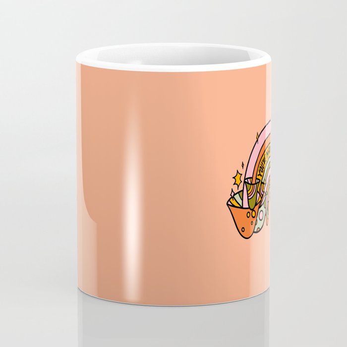 Mushroom Rainbow Coffee Mug Gallery Image 4