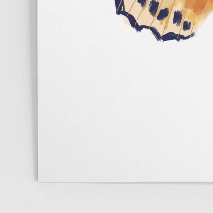 Butterfly Study no. 14 - butterfly art, watercolor butterfly, watercolor butterflies, painted butterfly, butterfly art, pink and yellow butterfly Poster Gallery Image 3