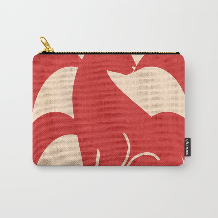 Minimalist Rabbit 4 Carry All Pouch Gallery Image 1