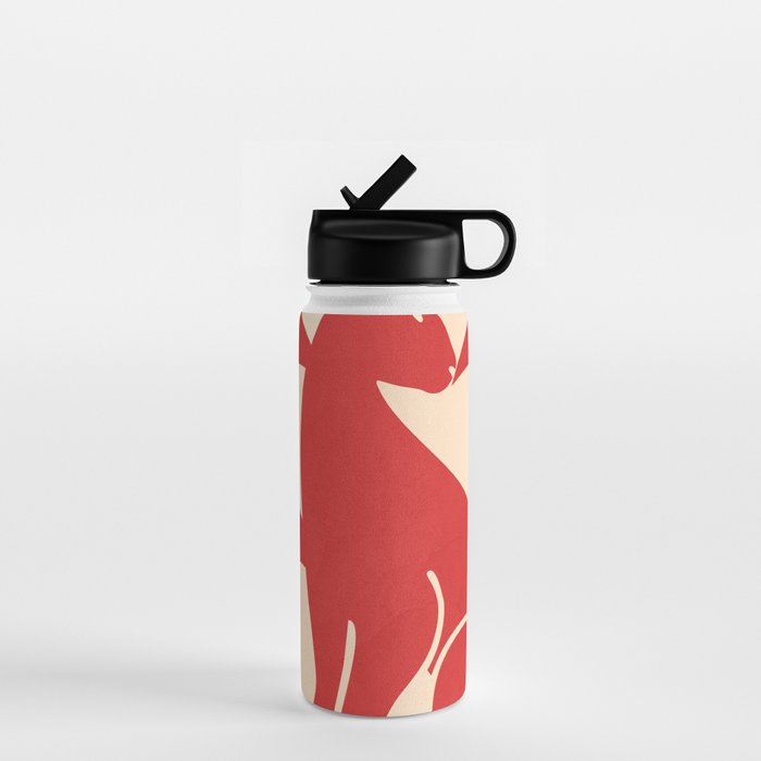 Minimalist Rabbit 4 Water Bottle Gallery Image 1