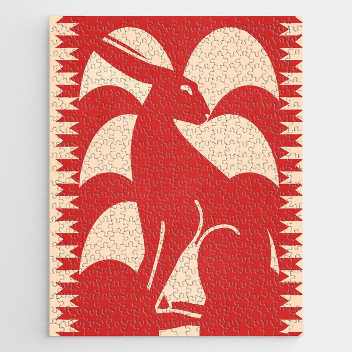 Minimalist Rabbit 4 Jigsaw Puzzle Gallery Image 1