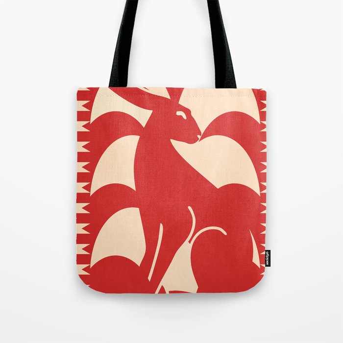 Minimalist Rabbit 4 Tote Bag Gallery Image 1