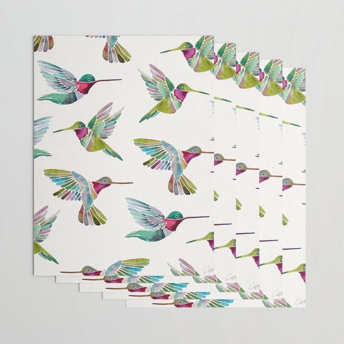 Hummingbirds Wrapping Paper Gallery Image 3