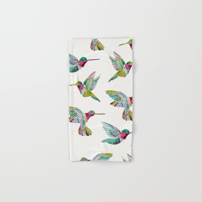 Hummingbirds Bath Towel Gallery Image 1
