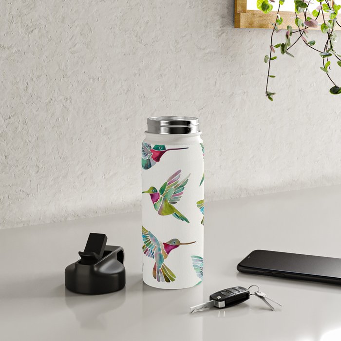 Hummingbirds Water Bottle Gallery Image 4