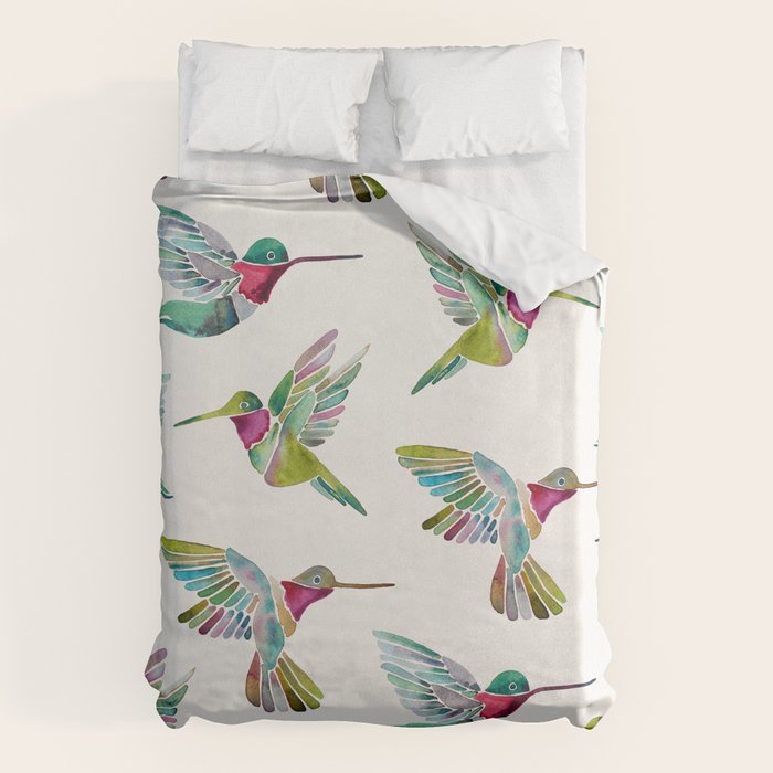 Hummingbirds Duvet Cover Gallery Image 6
