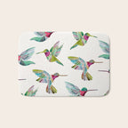 Hummingbirds Bath Mat Gallery Image 1