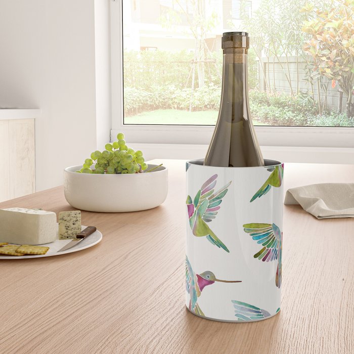 Hummingbirds Wine Chiller Gallery Image 4