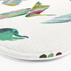 Hummingbirds Bath Mat Gallery Image 3