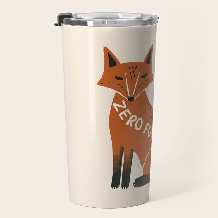 Zero fox given Travel Mug Gallery Image 3