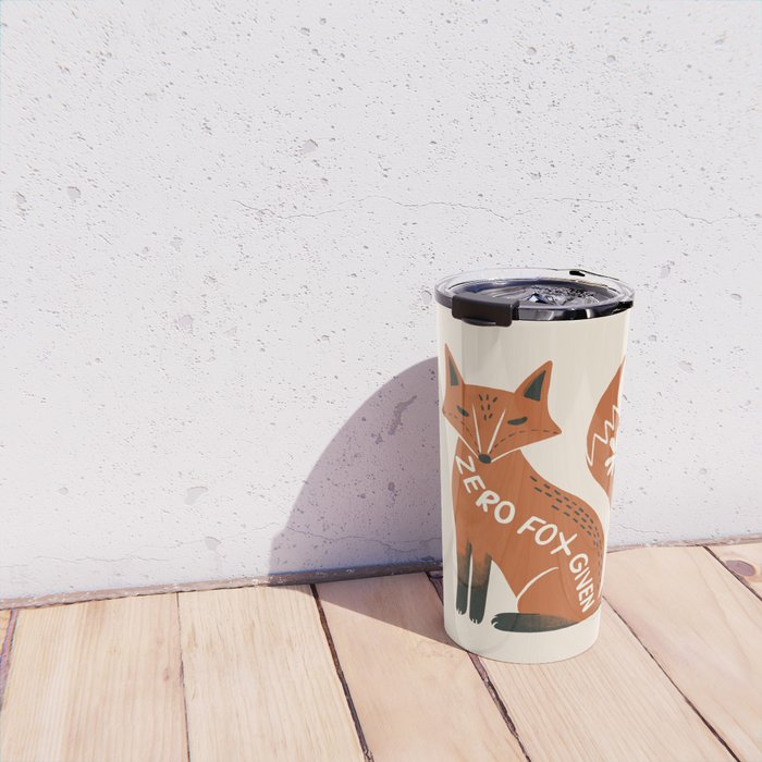 Zero fox given Travel Mug Gallery Image 4