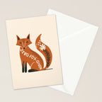 Zero fox given Stationery Card Gallery Image 2