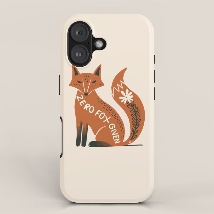 Zero fox given iPhone Case Gallery Image 1