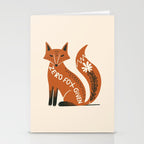 Zero fox given Stationery Card Gallery Image 2