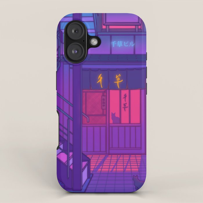 Lonely Nights iPhone Case Gallery Image 1