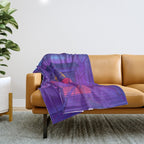 Lonely Nights Throw Blanket Gallery Image 1
